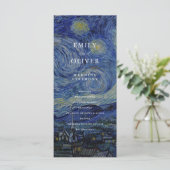 Van Gogh Starry Programme de mariage nocturne (Debout devant)