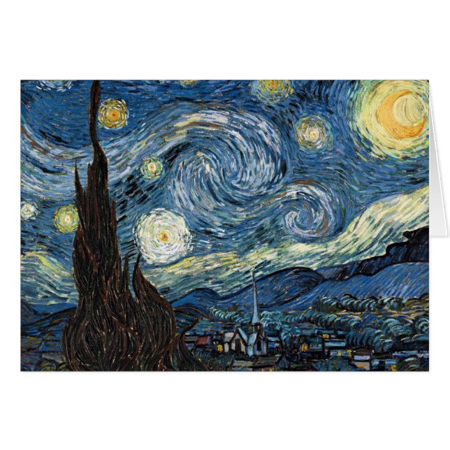Van Gogh Sterrennacht (Voorkant Horizontaal)