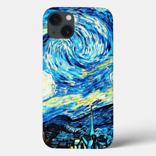 Van Gogh - Sterrennacht Case-Mate iPhone Case (Achterkant)