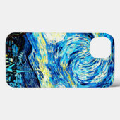Van Gogh - Sterrennacht Case-Mate iPhone Case (Achterkant (horizontaal))