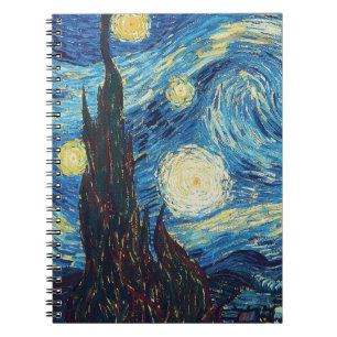 Van Gogh Sterrennacht Classic Impressionisme Kunst Notitieboek