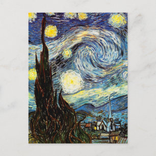 Van Gogh Sterrennacht Fine Art Briefkaart