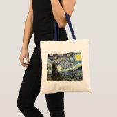 Van Gogh Sterrennacht Fine Art Tote Bag (Voorkant (product))