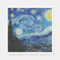 Van Gogh Sterrennacht. Impressionisme  kunst