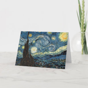 Van Gogh Sterrennacht Kaart
