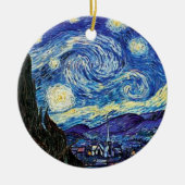Van Gogh - Sterrennacht Kerst Ornament (Voorkant)