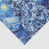 Van Gogh - Sterrennacht Kerst van de Kerst Tissuepapier (Detail)