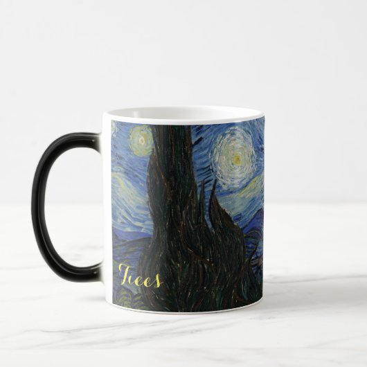 Van Gogh Sterrennacht Magische Mok (Links)