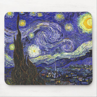 Van Gogh Sterrennacht Muismat