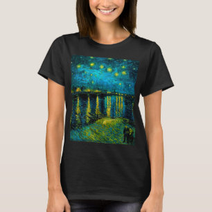 Van Gogh Sterrennacht over de Rhône T-shirt