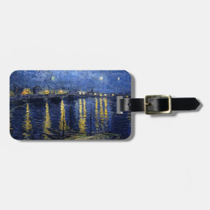 Van Gogh: Sterrennacht over de Rijn Bagagelabel