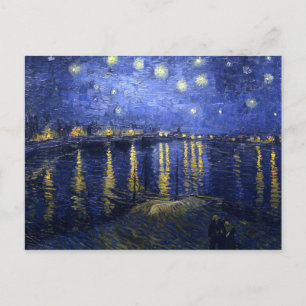 Van Gogh: Sterrennacht over de Rijn Briefkaart