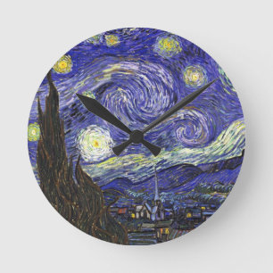 Van Gogh Sterrennacht Ronde Klok