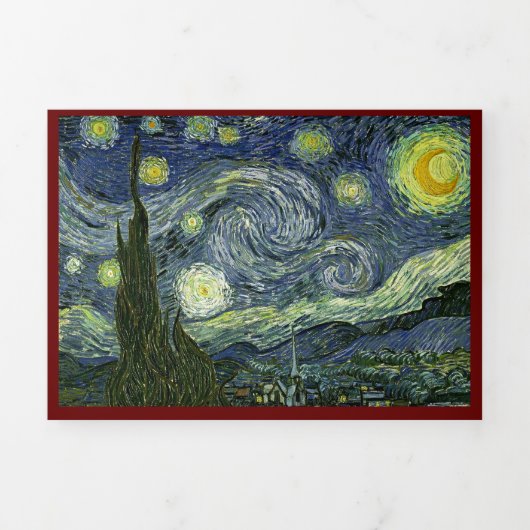 Van Gogh Sterrennacht Sjabloon (Cover)