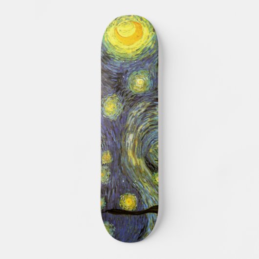 Van Gogh: Sterrennacht Skateboard (Voorkant)