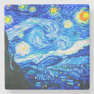 Van Gogh Sterrennacht Stenen Onderzetter