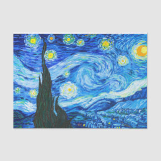 Van Gogh Sterrennacht Tissuepapier