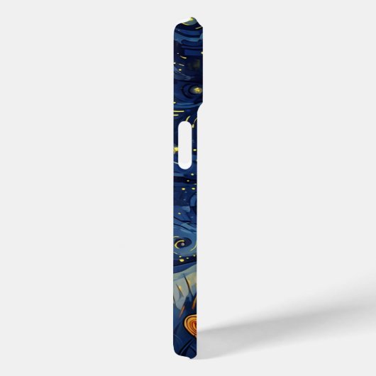 Van Gogh stijl kampvuur Case-Mate iPhone Case (Achterkant / Rechts)