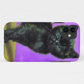 Van Gogh Stijl Kat Case-Mate iPhone Case (Achterkant (horizontaal))