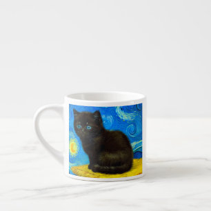 Van Gogh Stijl Sterrennacht Espresso Kop