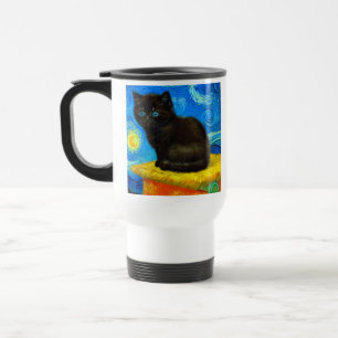 Van Gogh Stijl Sterrennacht Reisbeker