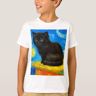 Van Gogh Stijl Sterrennacht T-shirt