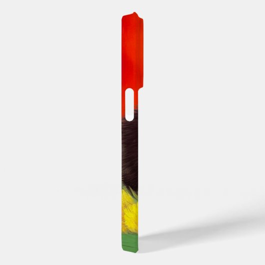 Van Gogh Stijl Zwarte Kat Case-Mate iPhone Case (Achterkant / Rechts)