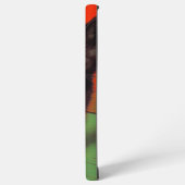 Van Gogh Stijl Zwarte Kat Samsung Galaxy Hoesje (Linkerkant)