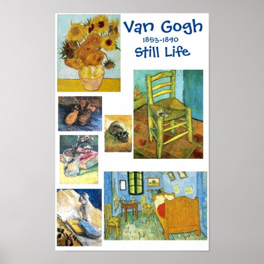 Van Gogh, Still Life, Poster (Devant)