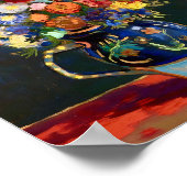 Van Gogh Still Life Vase with Zinnias Poster (Hoek)