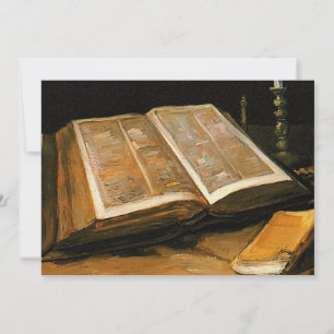 Van Gogh - Stilleven met bijbel Notitiekaartje