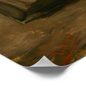 Van Gogh - Stilleven met Bijbel Poster (Hoek)