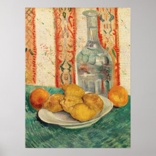 Van Gogh Stilleven met citroenen en karaffe Kunst Poster