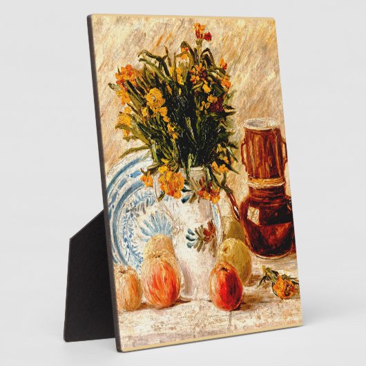 Van Gogh - Stilleven met koffiepot Fotoplaat (Zijkant)