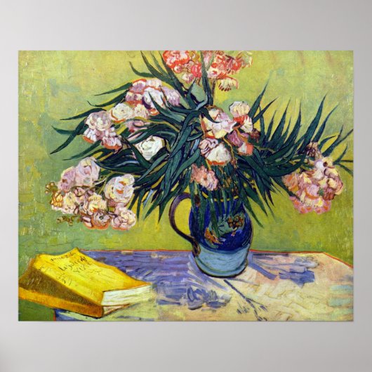 Van Gogh - Stilleven met Oleander Poster (Voorkant)