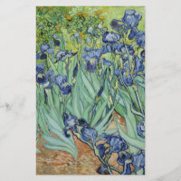 Van Gogh Stilleven: Vaas met Irissen