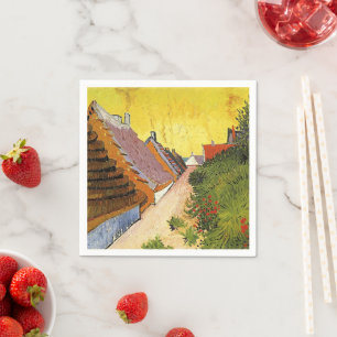 Van Gogh - Straat in Saintes-Maries, Servet