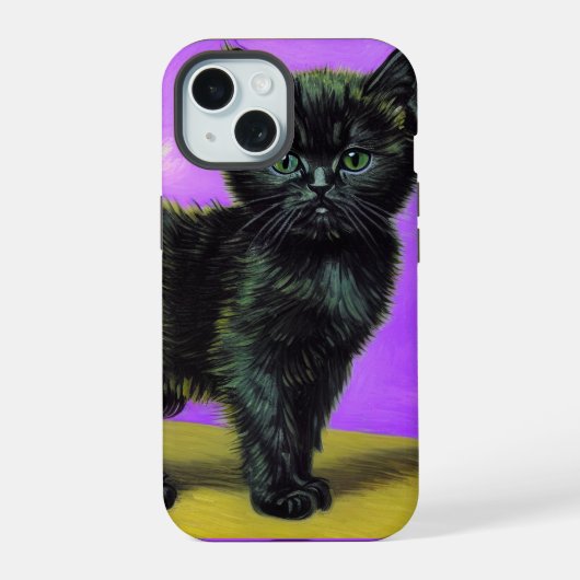 Van Gogh Style Cat (Verso)