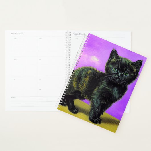 Van Gogh Style Cat (Devant avec enveloppe)