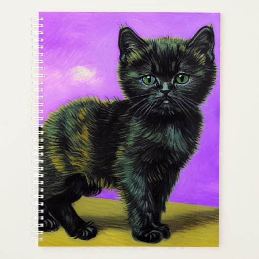 Van Gogh Style Cat (Devant)