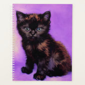 Van Gogh Style Chat pourpre (Devant)