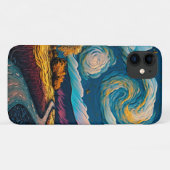 Van Gogh Style iPhone-draagtas met draaiende hemde Case-Mate iPhone Case (Achterkant (horizontaal))