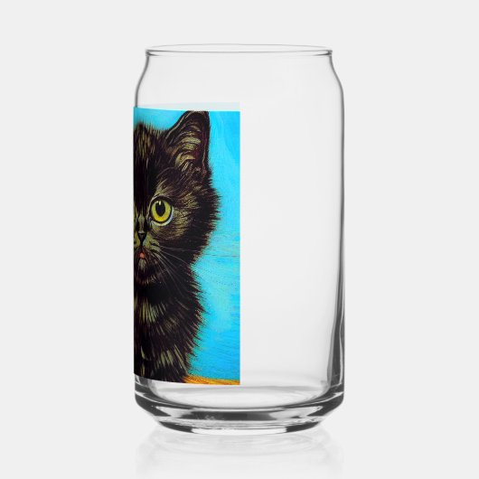 Van Gogh Style Pouting Kitten (Gauche)