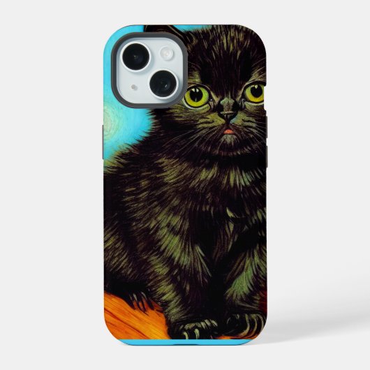 Van Gogh Style Pouting Kitten (Verso)