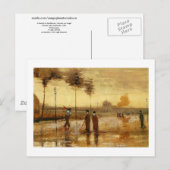 Van Gogh Sunday in Eindhoven Fine Art Briefkaart (Voorkant / Achterkant)