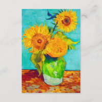 Van Gogh Sunflower