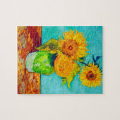 Van Gogh Sunflower Legpuzzel (Horizontaal)