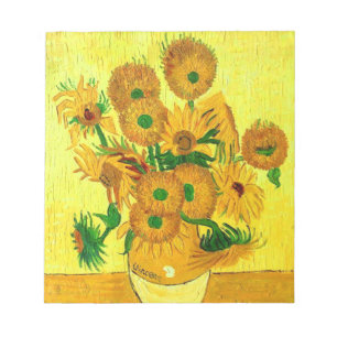 Van Gogh Sunflower Notitieblok