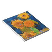 Van Gogh Sunflower Notitieblok (Schuin)