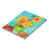 Van Gogh Sunflower Notitieblok (Gedraaid)